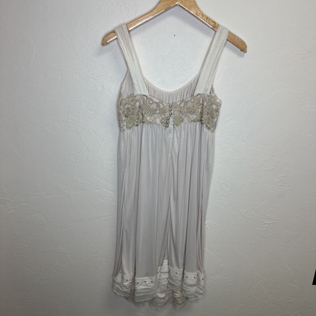 Ivory Chemise Cocktail Dress