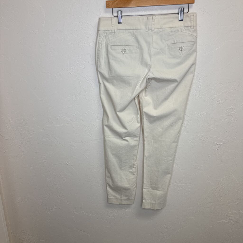 White Straight Leg Pants