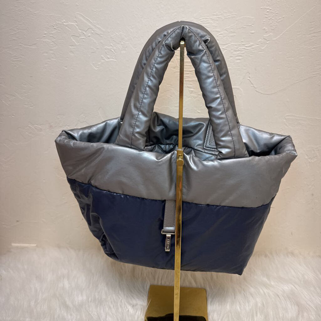 Silver Coco Cocoon Large Tote