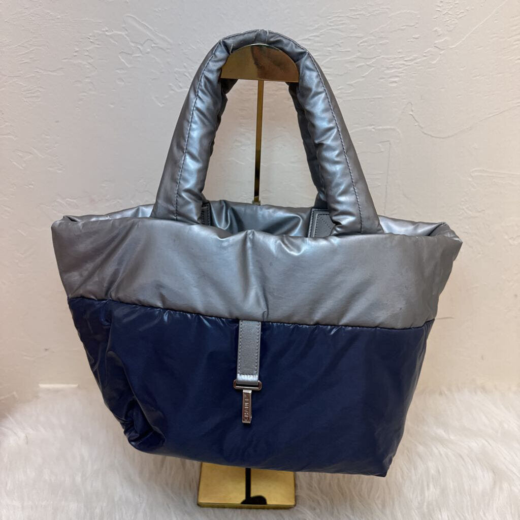 Silver Coco Cocoon Large Tote