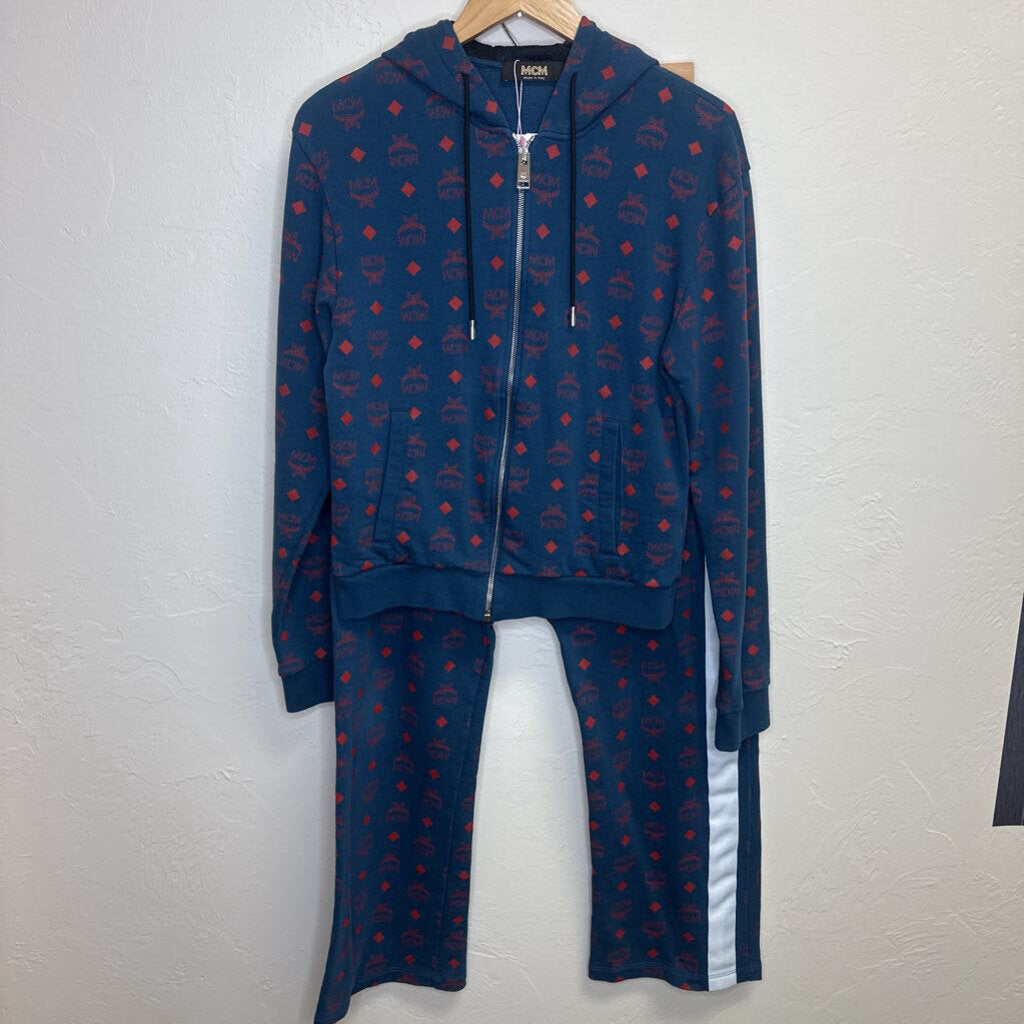 MCM Deep Blue See Visetos Track Suit