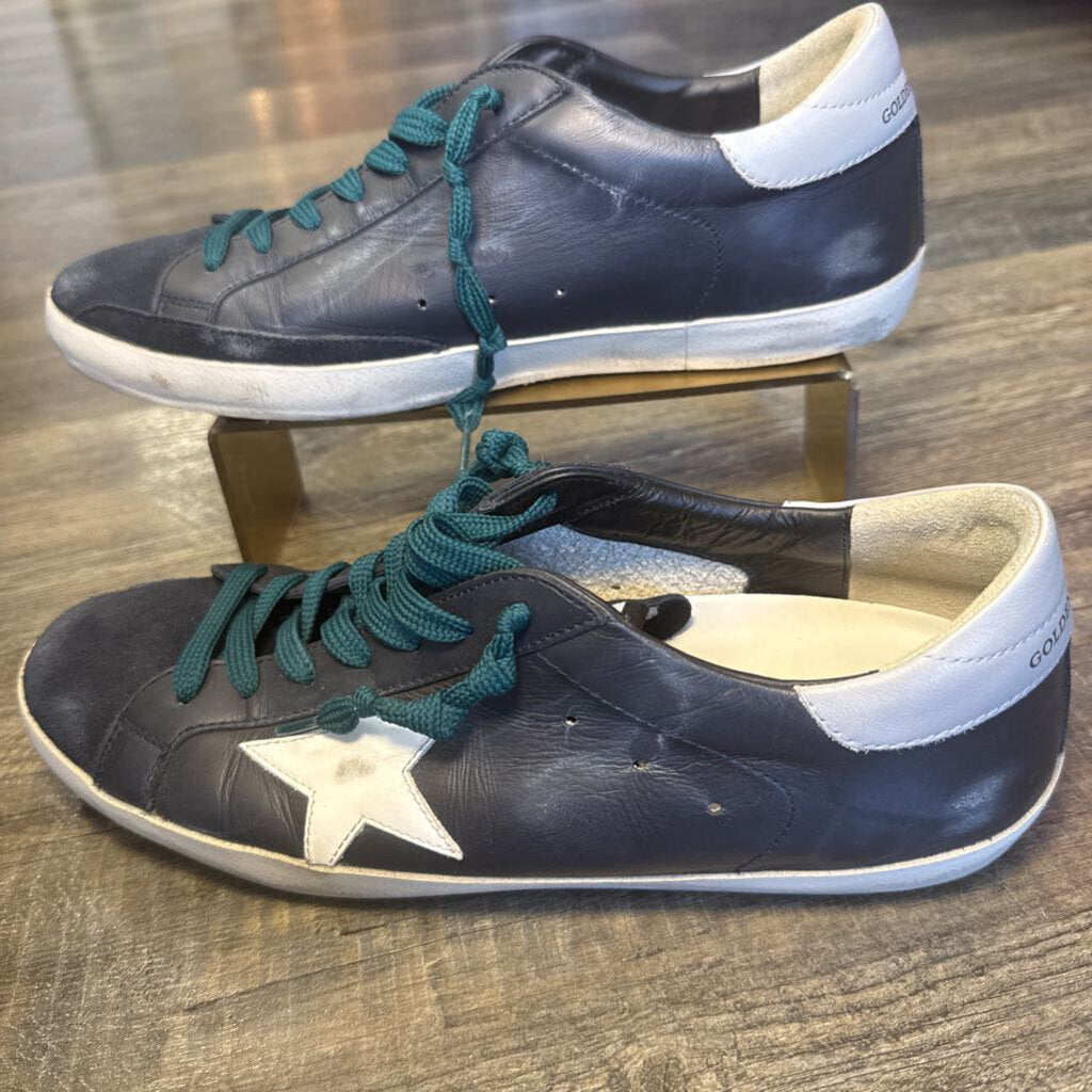 Super-Star Sneakers Dark Blue Leather