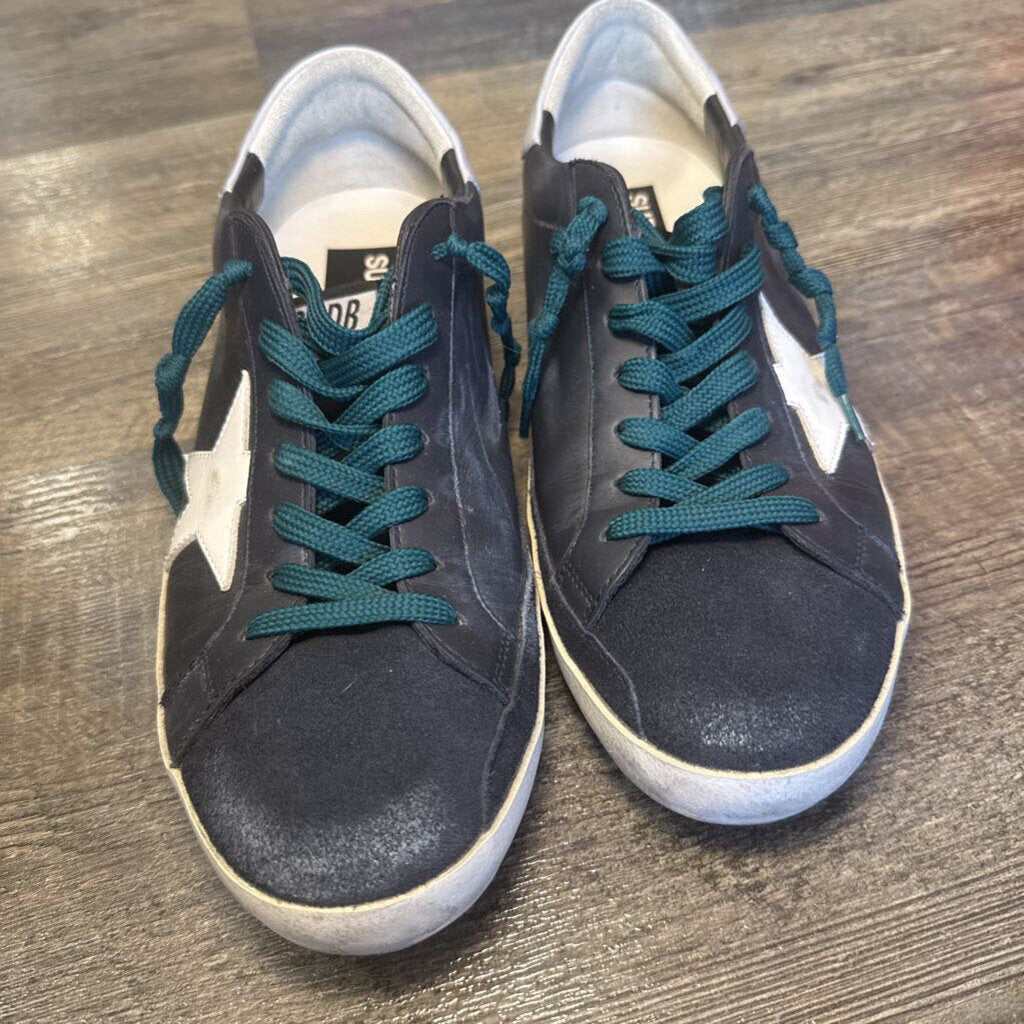 Super-Star Sneakers Dark Blue Leather