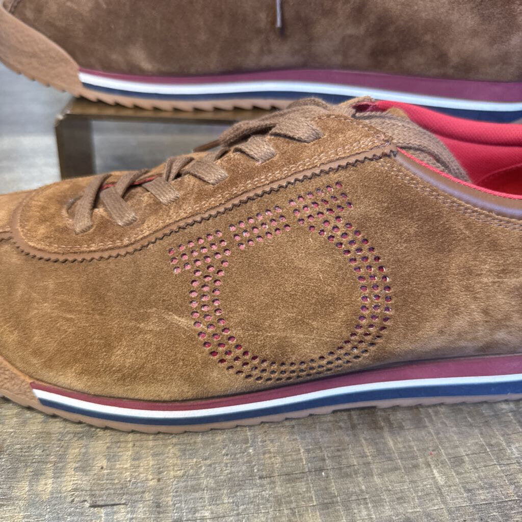 Brown Suede Sneakers