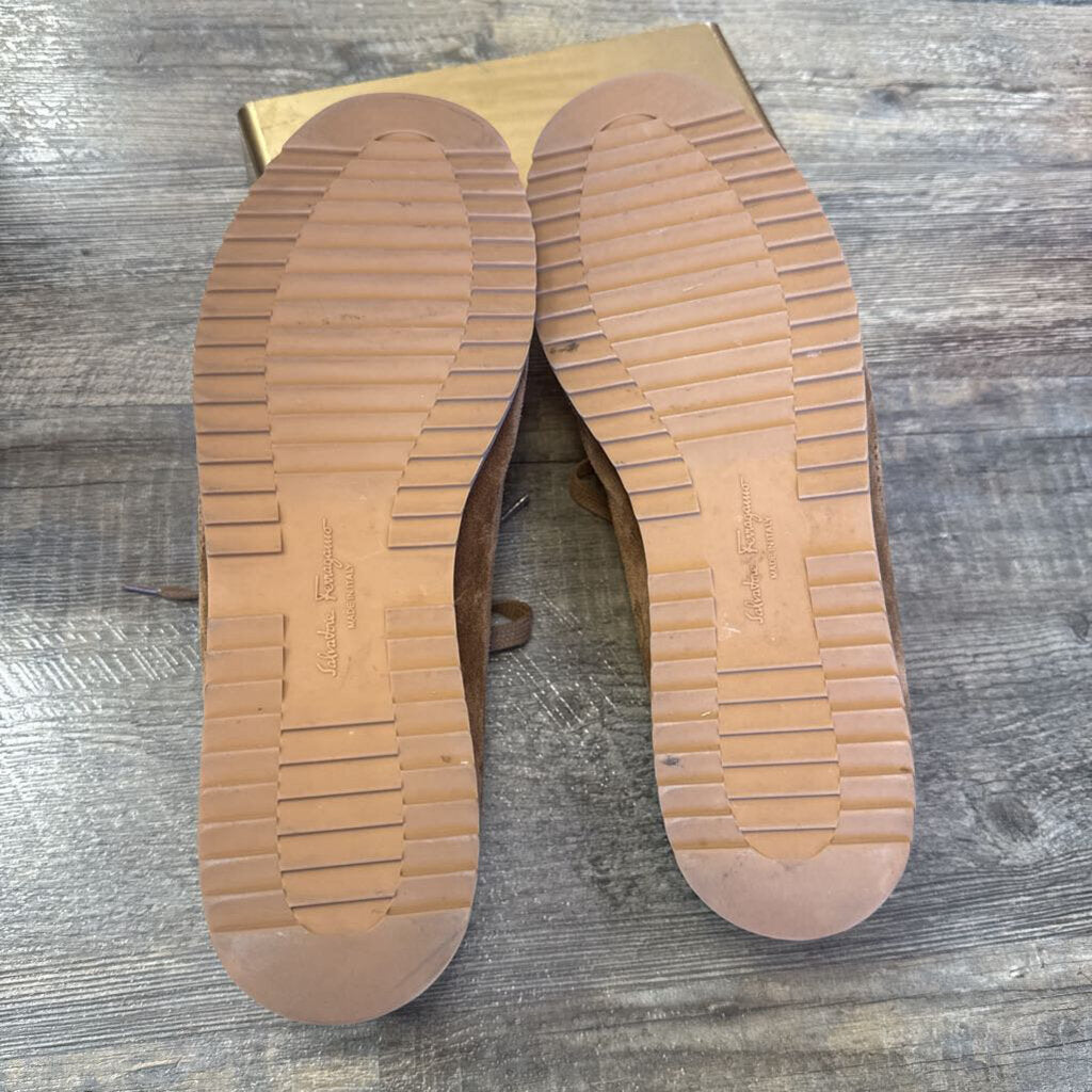 Brown Suede Sneakers