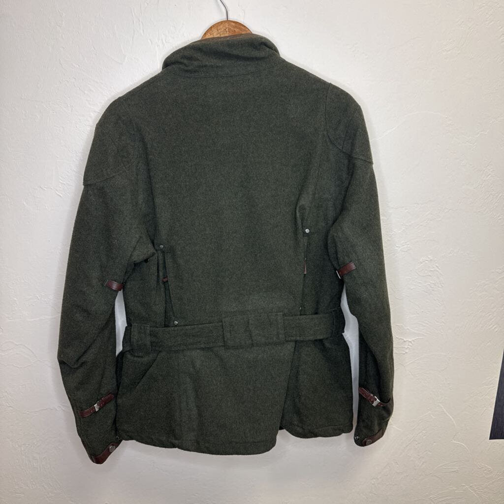 Army Green Wool Coat