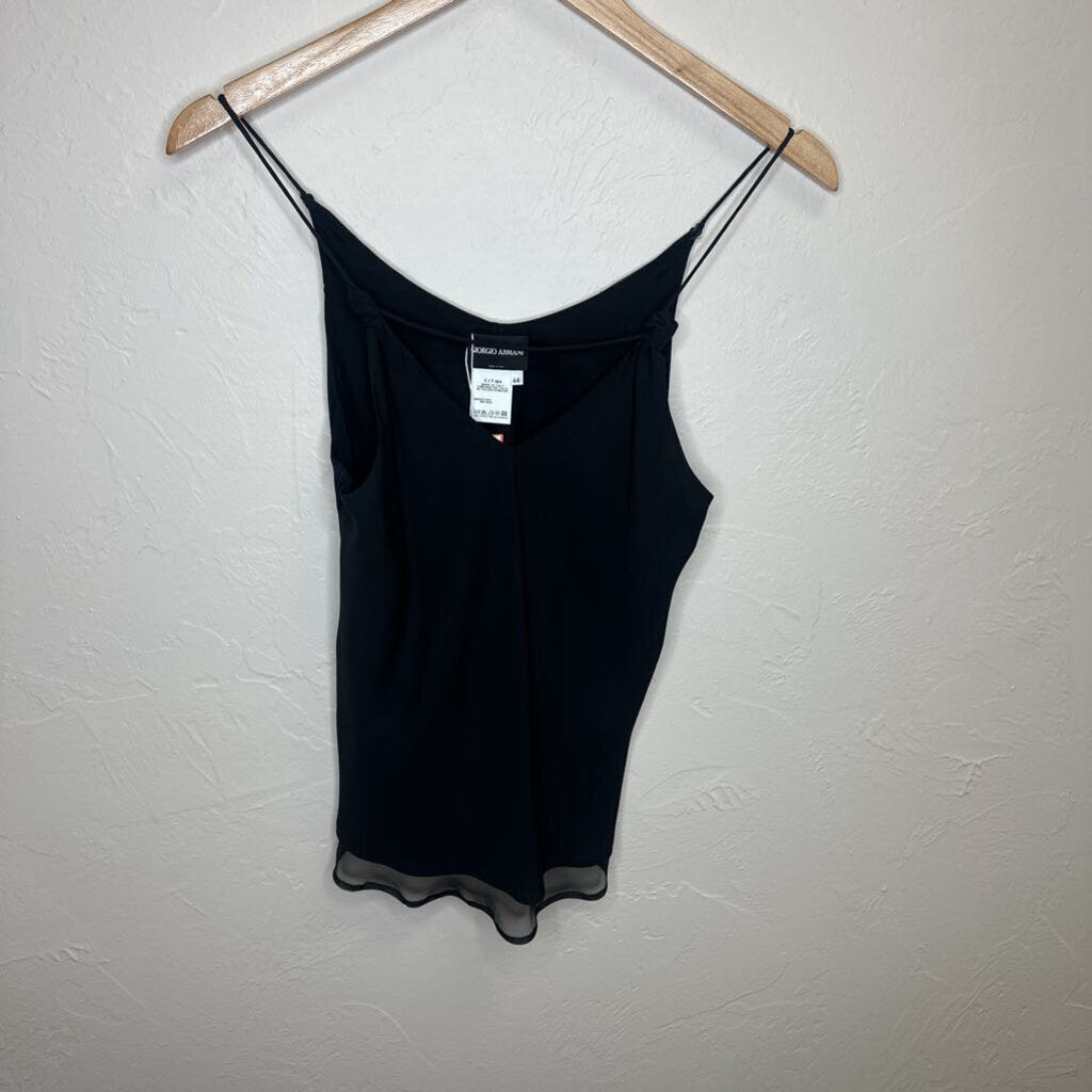 Black Silk Tank