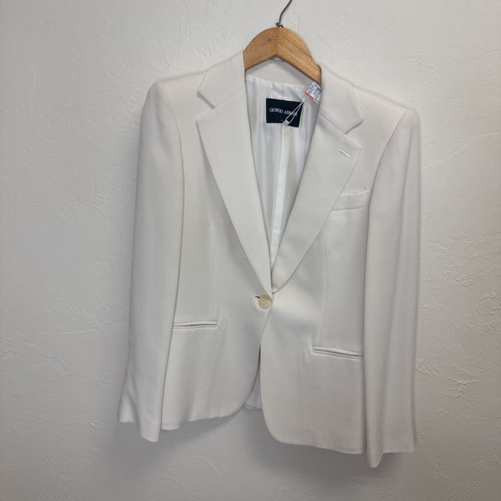 Ivory SIlk Pantsuit