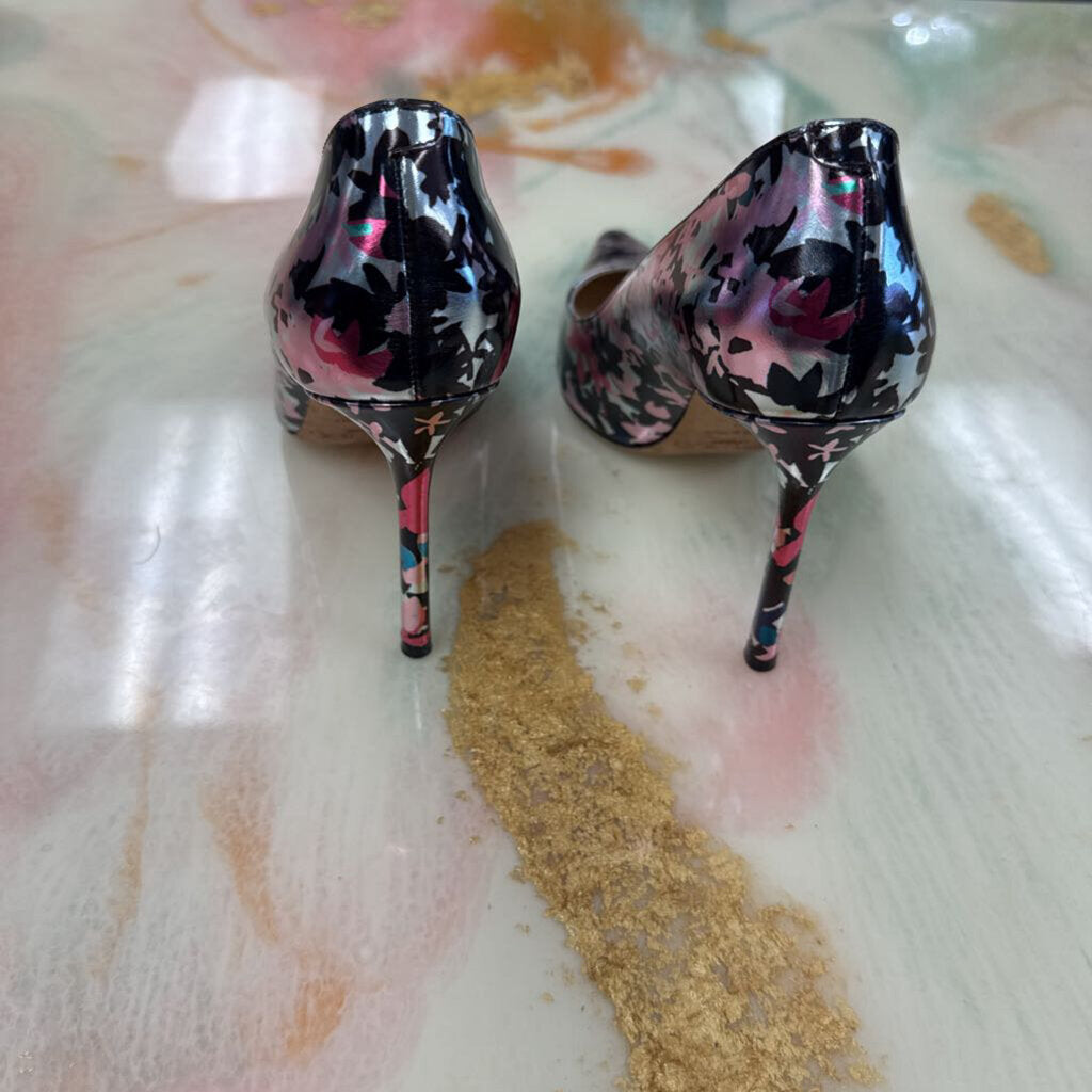 Metallic Floral Pumps