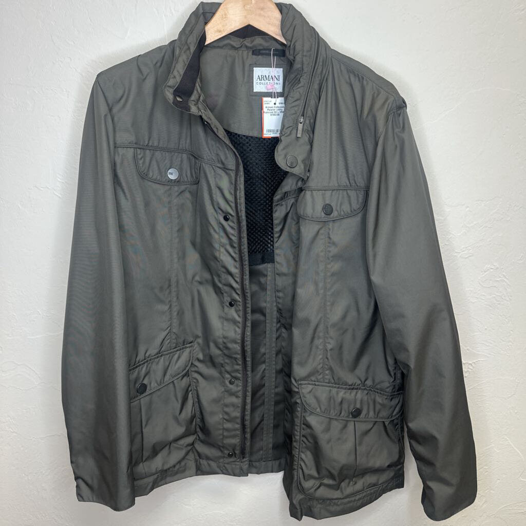 Pewter Utility Raincoat