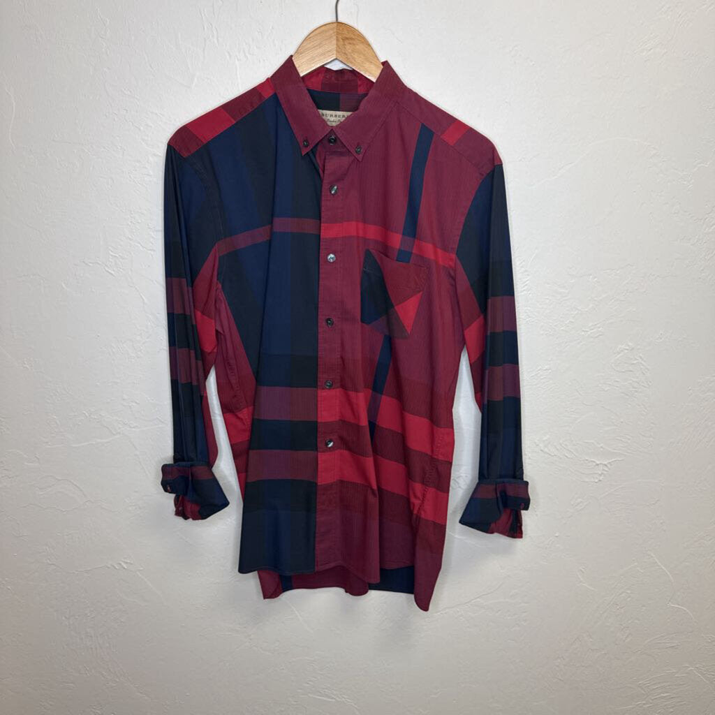 Red House Check Button Up Shirt