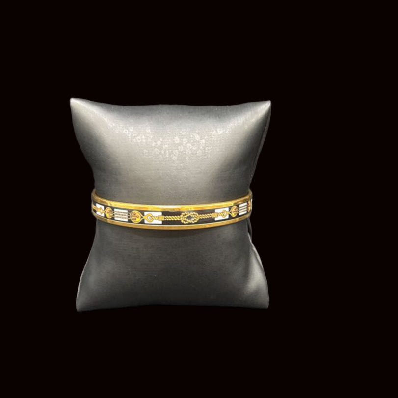Narrow Enamel Bracelet