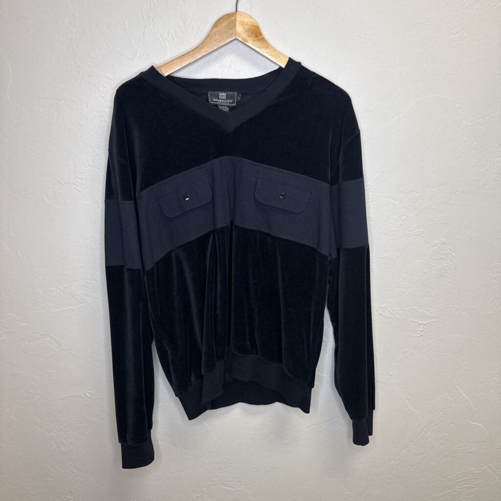 Black V-Neck Sweater