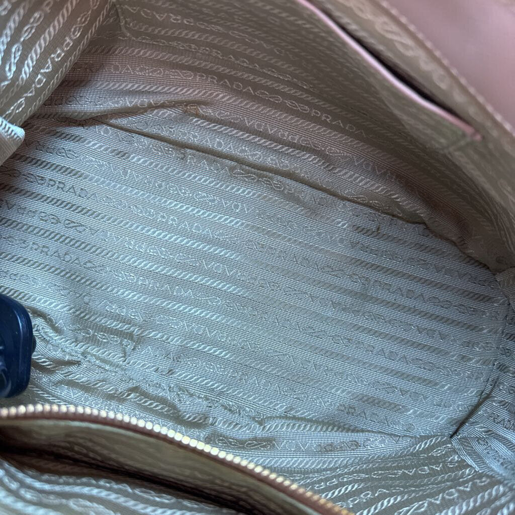 Cammeo Saffiano Lux Leather Galleria Double Zip