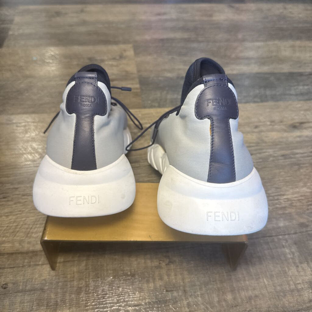 Grey Neoprene Sneakers