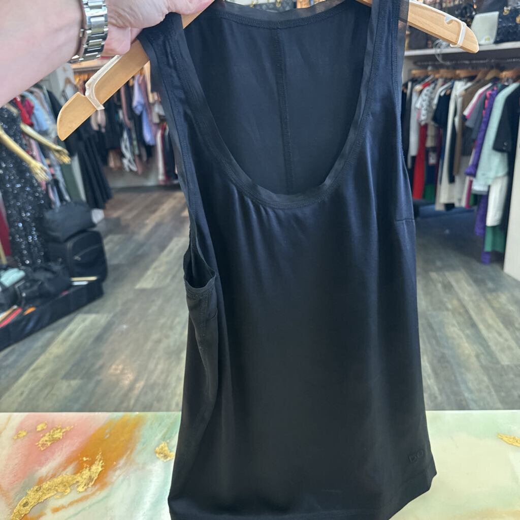D&G Black Silk Tank
