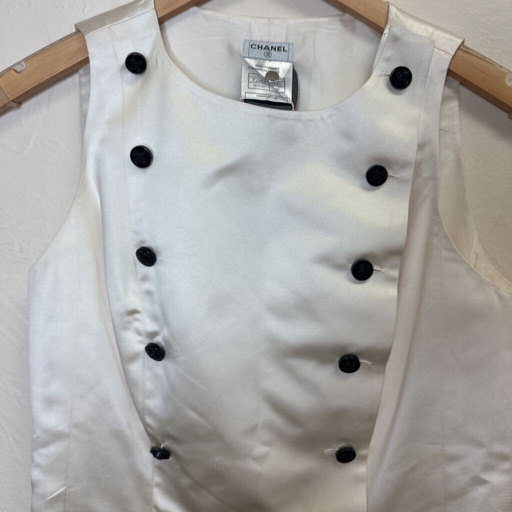 Silk Vest 2006 by Karl Lagerfeld