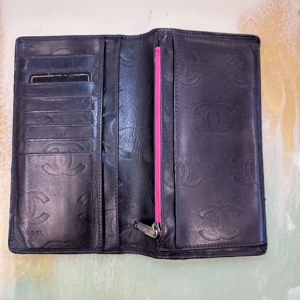 Black Cambon Bifold Wallet