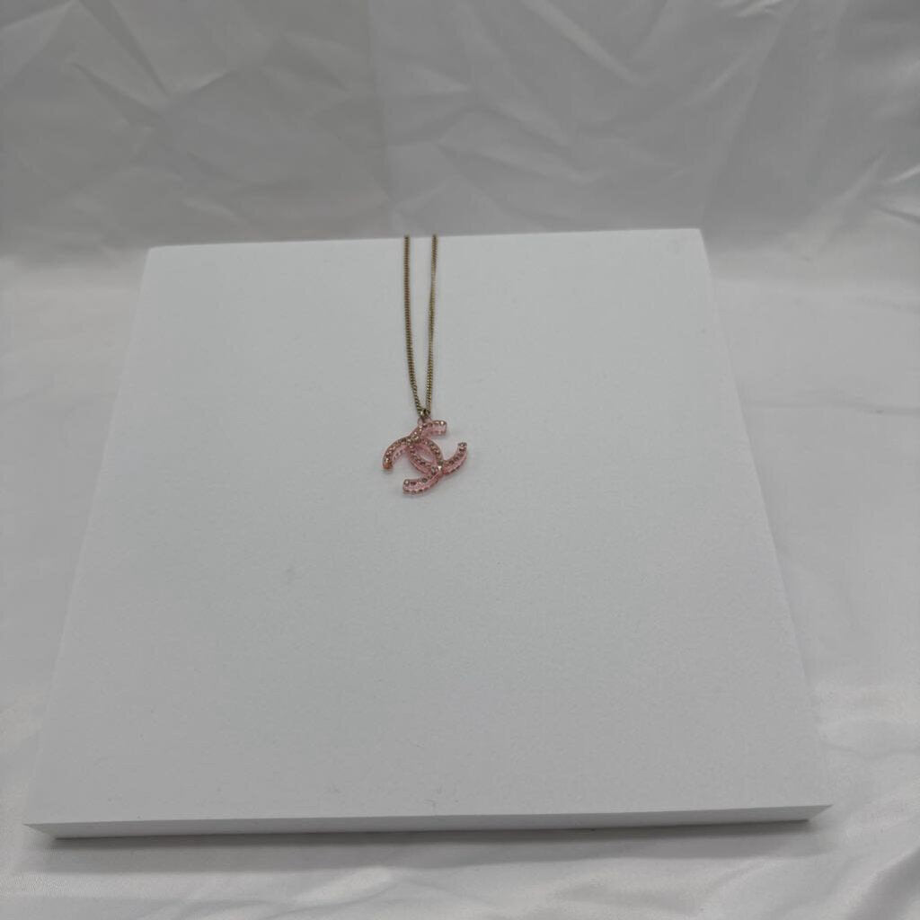 Chanel Pink CC Bracelet