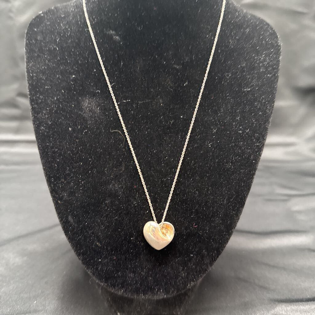 Tiffany Heart Silver Necklace