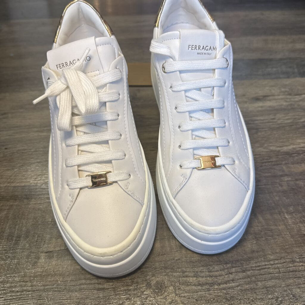 Bianco Off Calf Gold Lux Calf