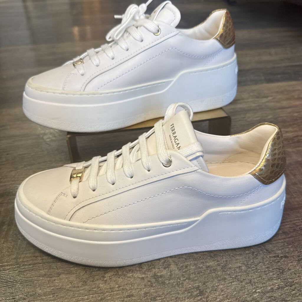 Bianco Off Calf Gold Lux Calf