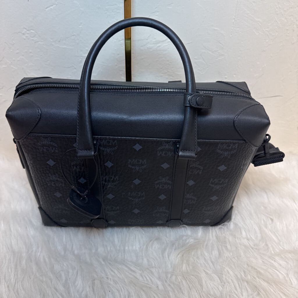 Visetos Black Medium Soft Berlin Tote