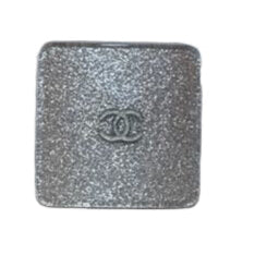 Coco Mark Silver Glitter Hair Barrette