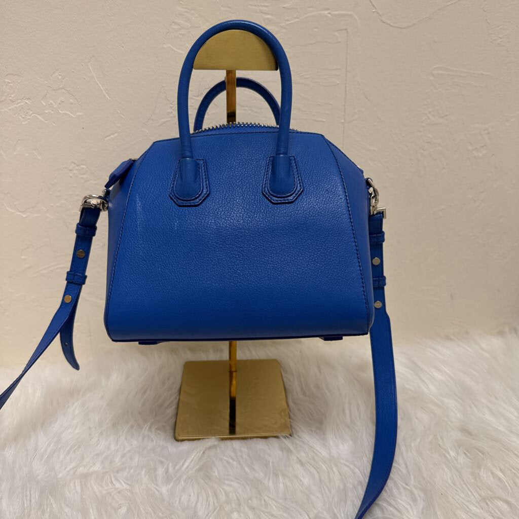 Givenchy Blue Leather Handbag