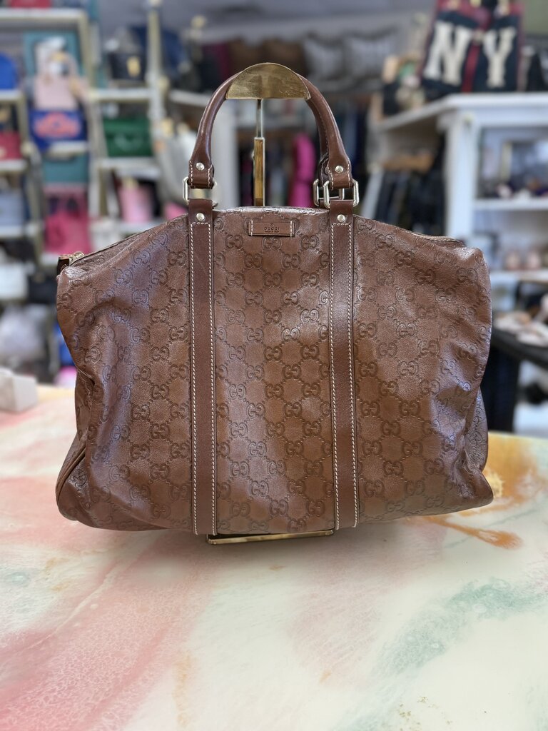 Gucci Brown Leather Handbag