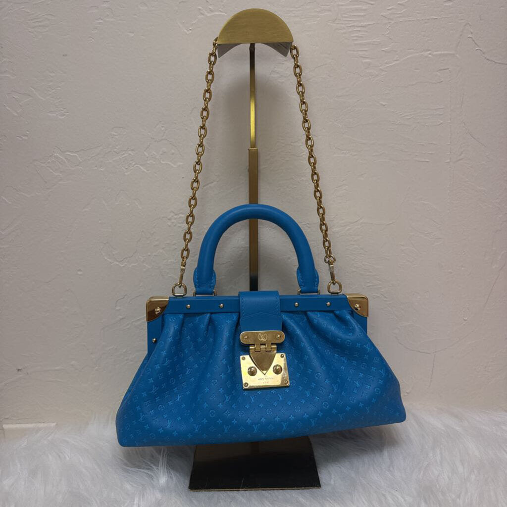 Louis Vuitton Blue Handbag
