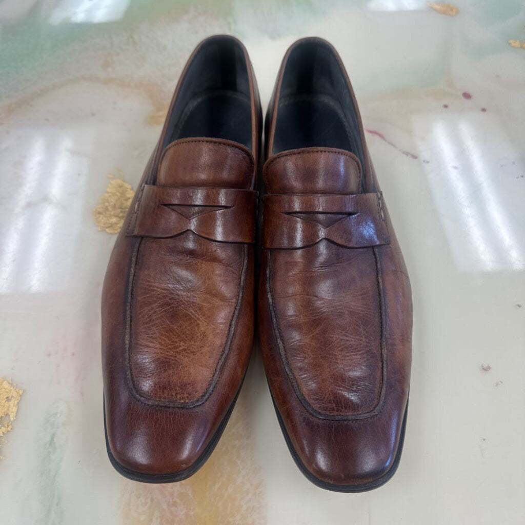Brown Leather Loafers