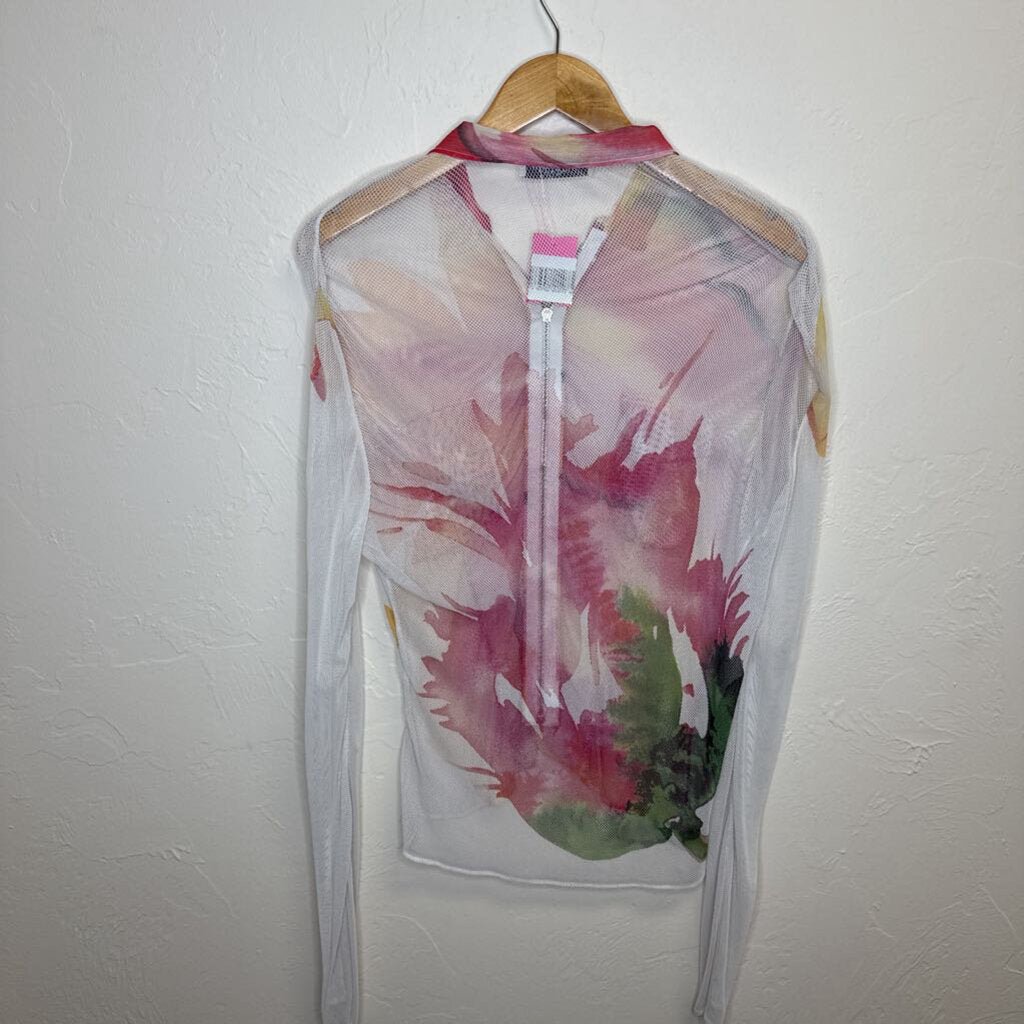 VIntage Mesh Runway Top