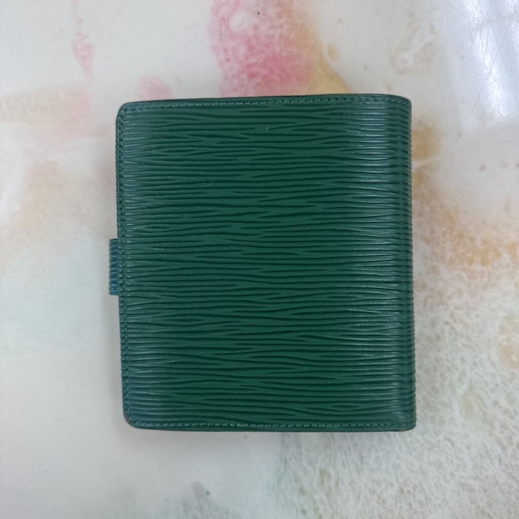 Green Epi Porte-Billets Compact Wallet