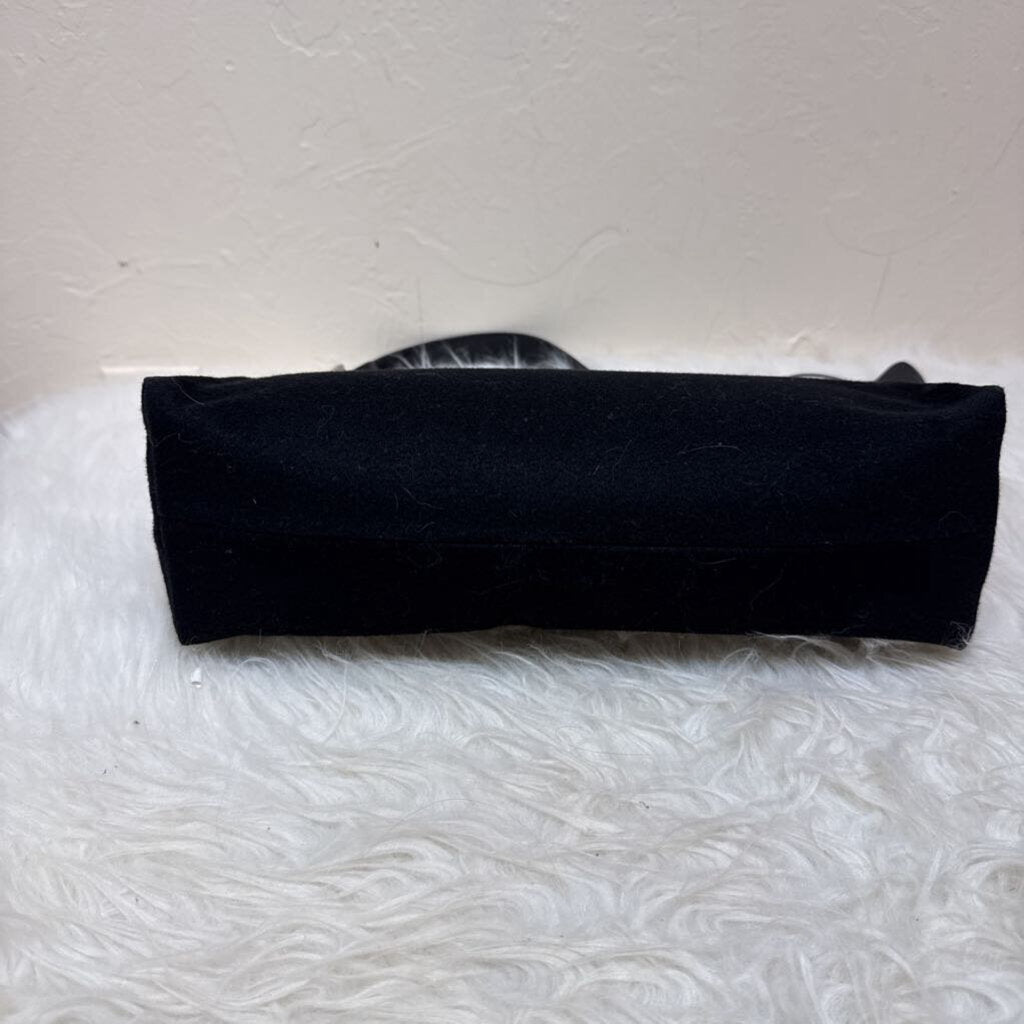 Calfskin Suede Baguette