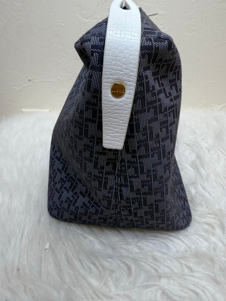 Canvas NVY Total Pattern Handbag