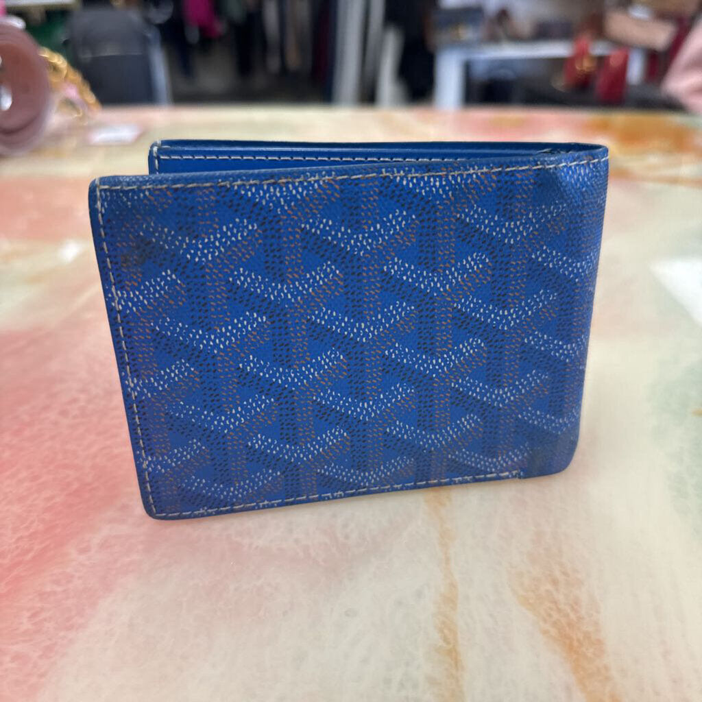 Blue Goyard Wallet