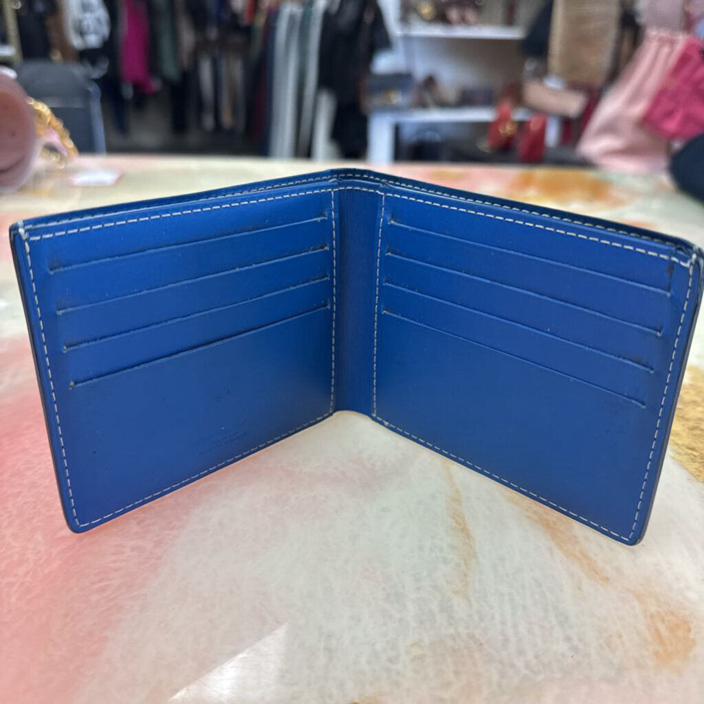 Blue Goyard Wallet