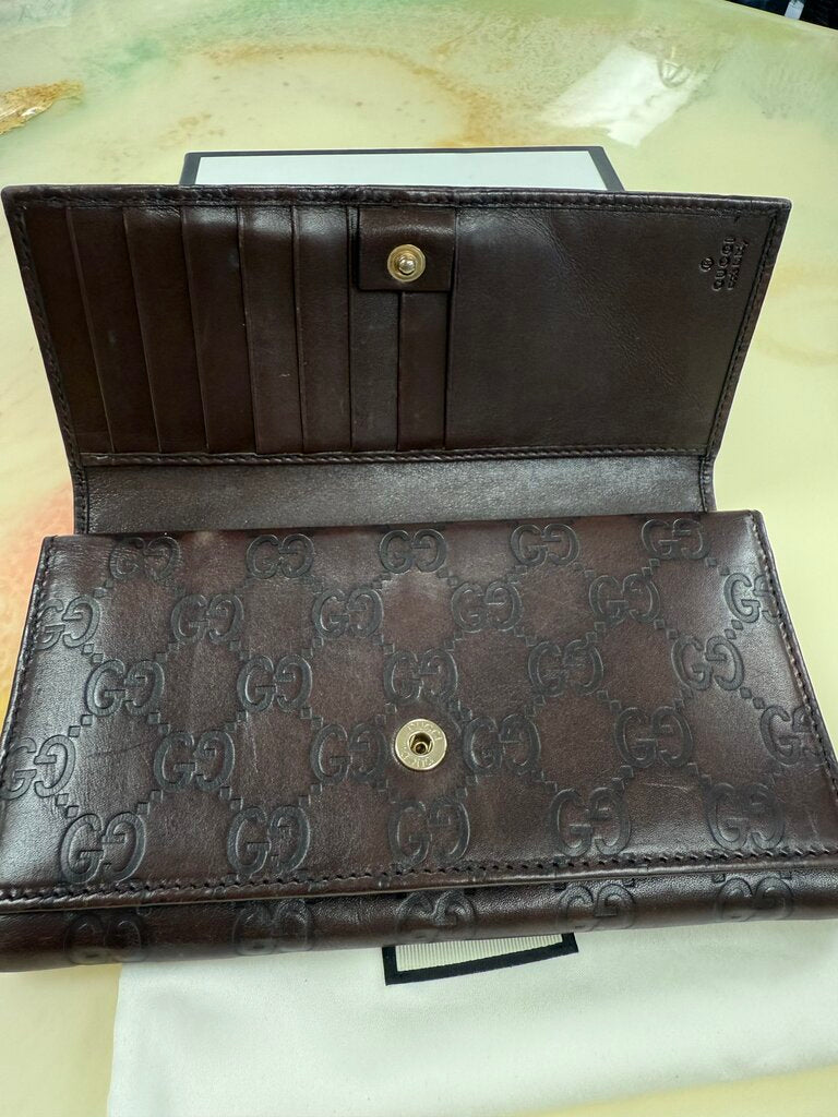 Guccissima Long Wallet