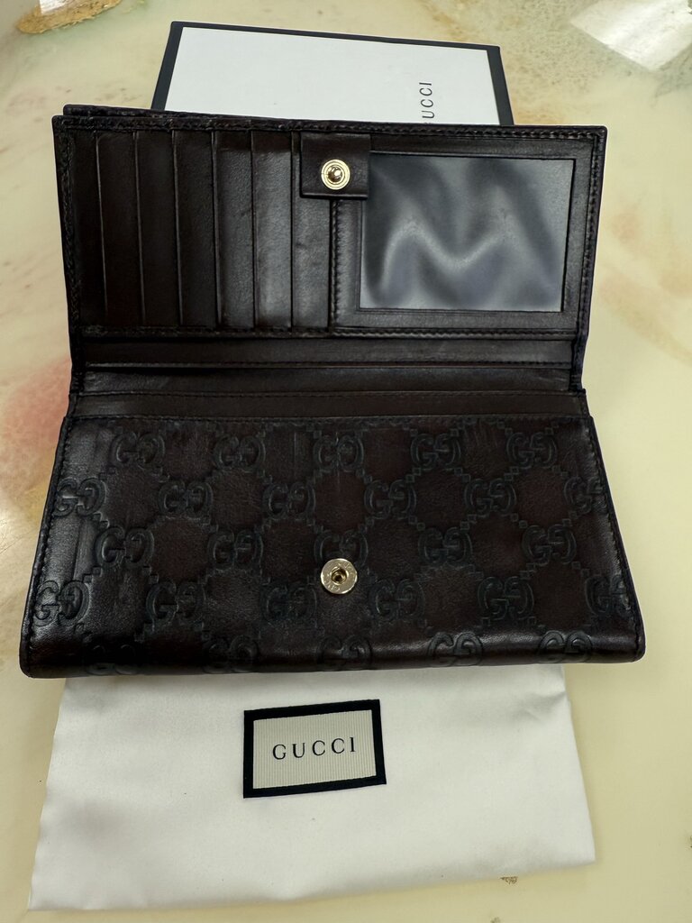 Guccissima Long Wallet