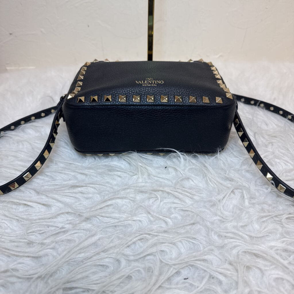 Black Rockstud Crossbody