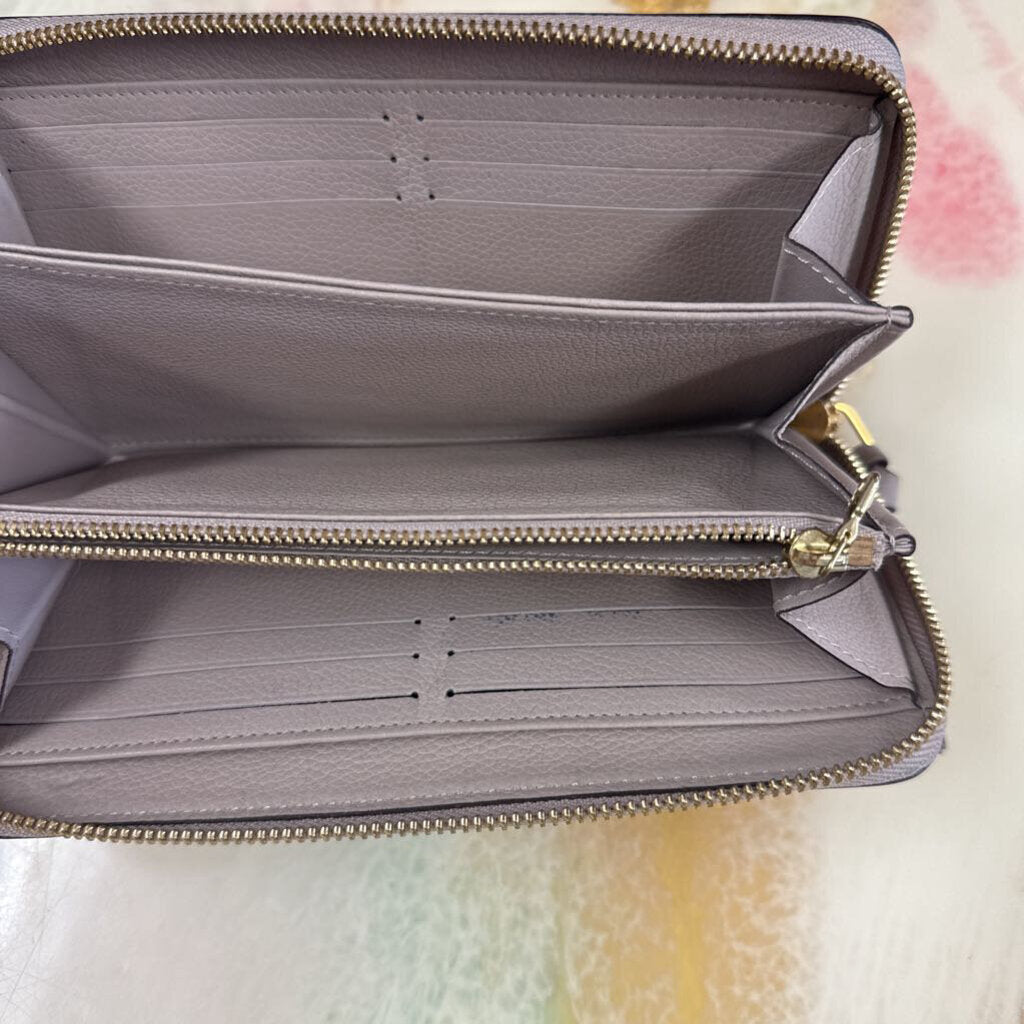 Taupe Lockme Zippy Wallets