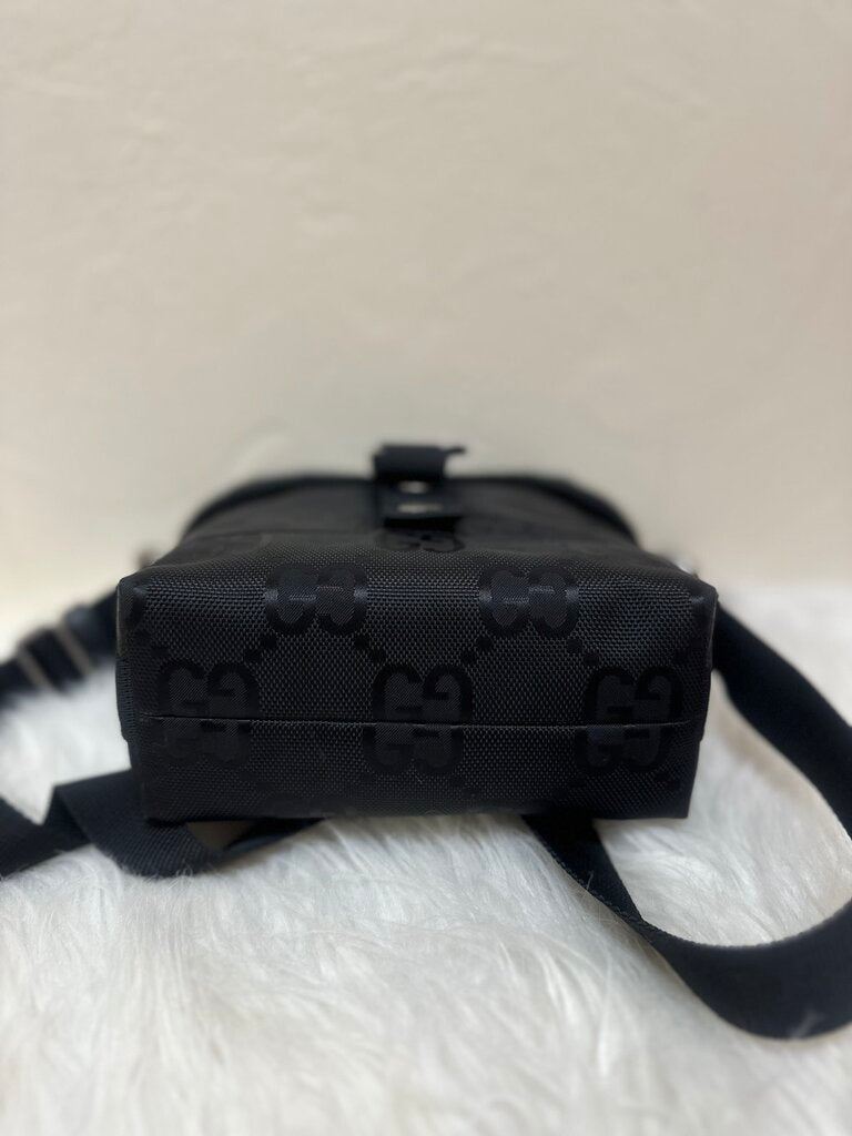 Off The Grid GG Monogram Nylon Messenger Bag