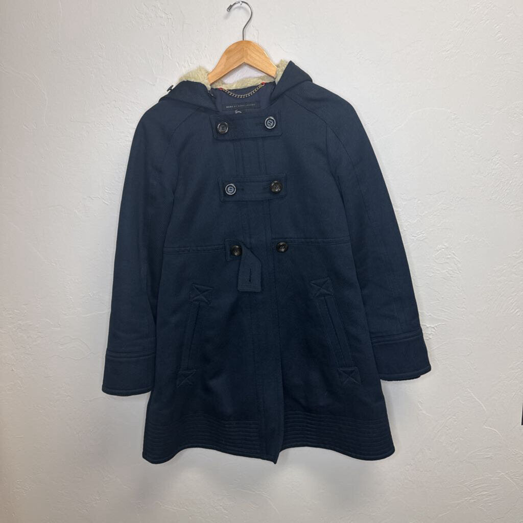 Black Wool Peacoat
