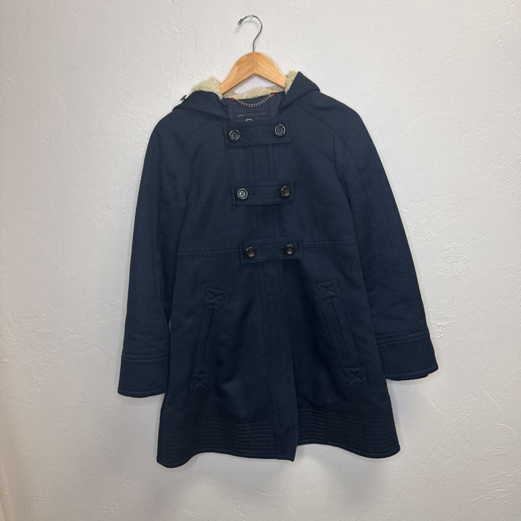 Black Wool Peacoat