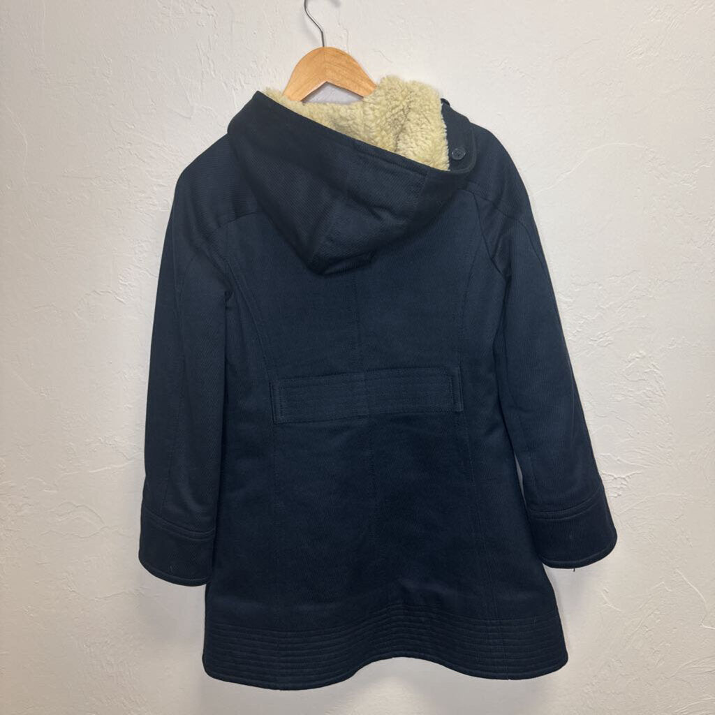 Black Wool Peacoat