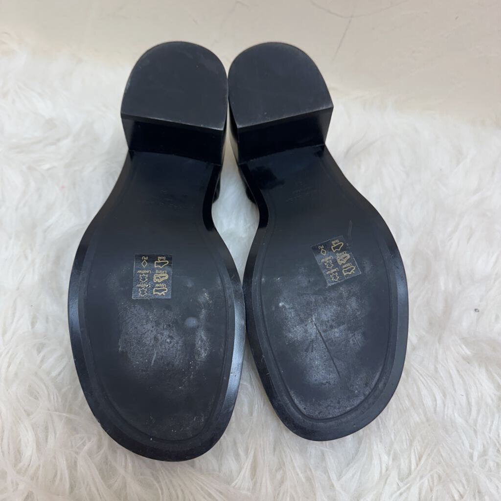 Black Studded Sandals