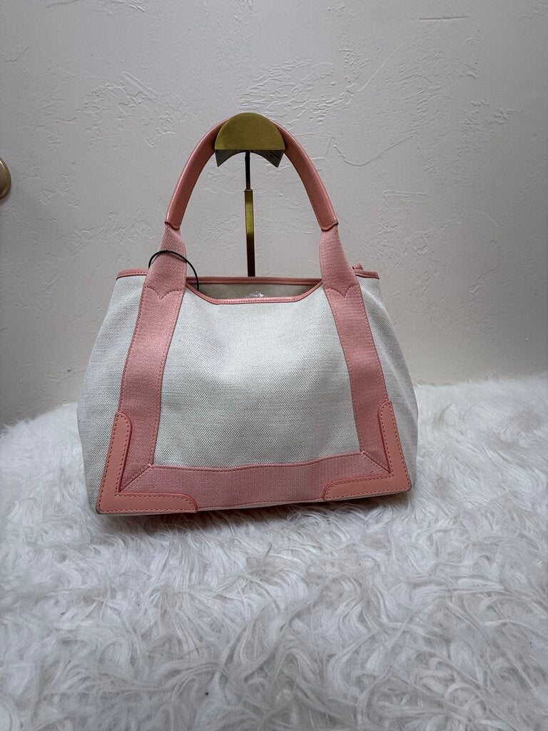 Navy Cabas Canvas with pouchette