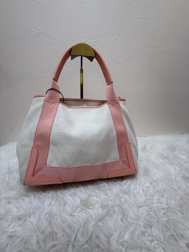 Navy Cabas Canvas with pouchette