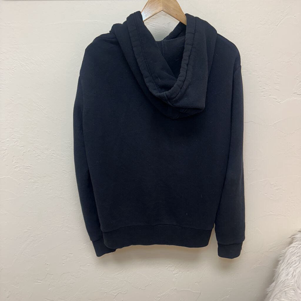 Retro Logo Print Hoodie